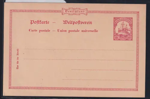 Deutsche Kolonien Deutsch-Südwestafrika P14 als Ganzsache ungebraucht #DAQ09