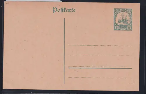 Deutsche Kolonien Neu Guinea P 14 als Ganzsache ungebraucht #DAQ06