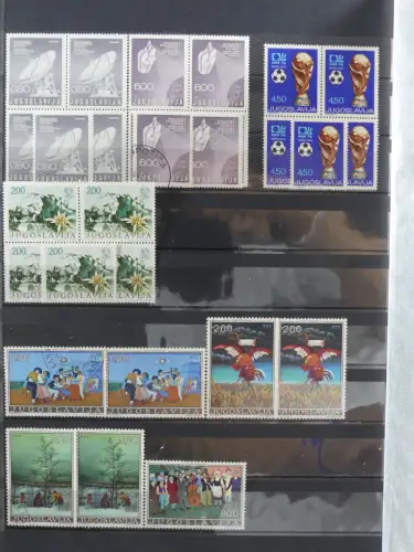 Jugoslawien dual besammelt im Einsteckalbum #LZ997
