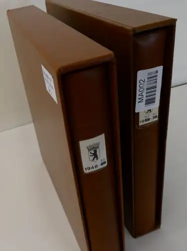 Berlin bis auf Block 1 ** komplett in 2 Lindner Alben #MA002