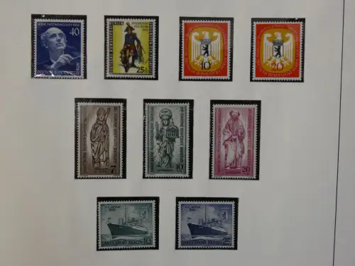 Berlin bis auf Block 1 ** komplett in 2 Lindner Alben #MA002