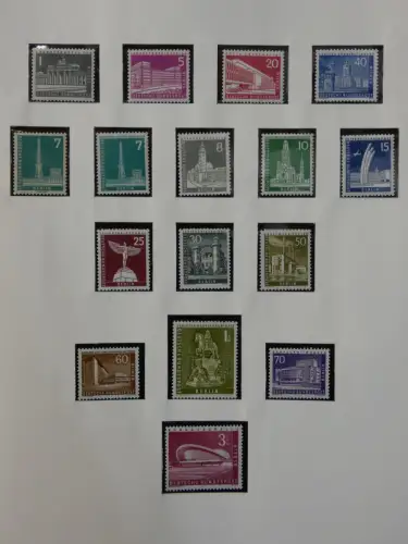 Berlin bis auf Block 1 ** komplett in 2 Lindner Alben #MA002