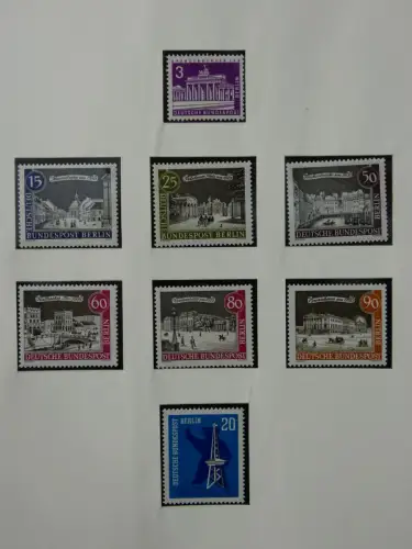 Berlin bis auf Block 1 ** komplett in 2 Lindner Alben #MA002