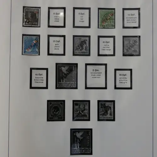 Berlin bis auf Block 1 ** komplett in 2 Lindner Alben #MA002