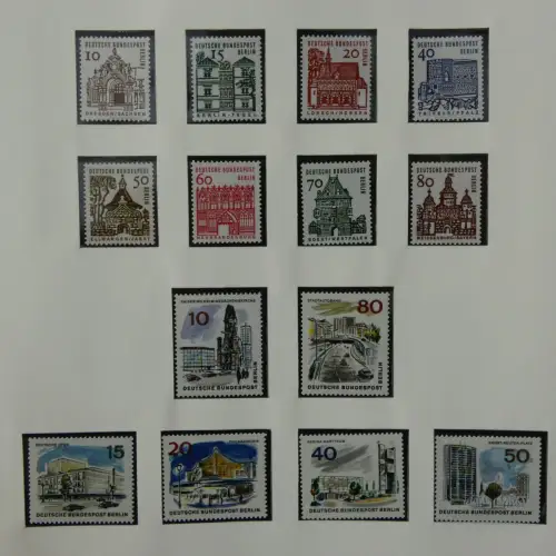 Berlin bis auf Block 1 ** komplett in 2 Lindner Alben #MA002