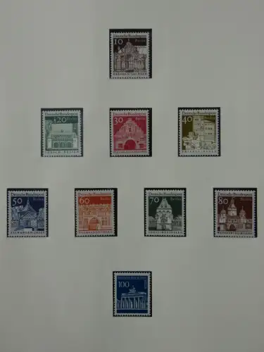 Berlin bis auf Block 1 ** komplett in 2 Lindner Alben #MA002