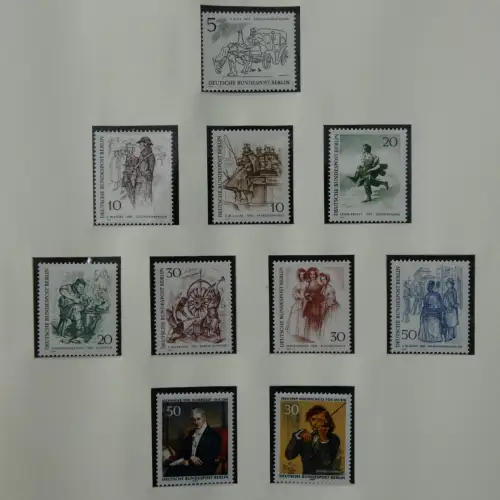 Berlin bis auf Block 1 ** komplett in 2 Lindner Alben #MA002