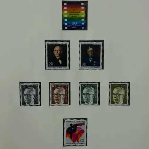 Berlin bis auf Block 1 ** komplett in 2 Lindner Alben #MA002