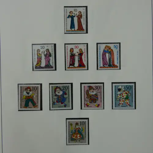 Berlin bis auf Block 1 ** komplett in 2 Lindner Alben #MA002