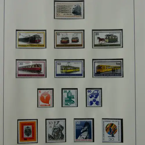 Berlin bis auf Block 1 ** komplett in 2 Lindner Alben #MA002