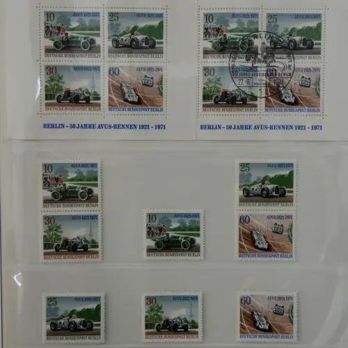 Berlin bis auf Block 1 ** komplett in 2 Lindner Alben #MA002