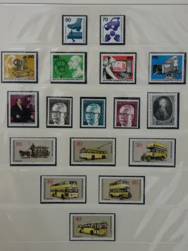 Berlin bis auf Block 1 ** komplett in 2 Lindner Alben #MA002