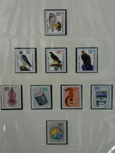 Berlin bis auf Block 1 ** komplett in 2 Lindner Alben #MA002