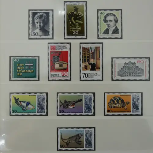 Berlin bis auf Block 1 ** komplett in 2 Lindner Alben #MA002