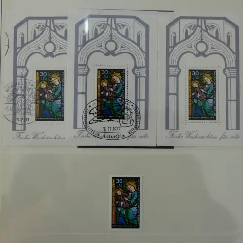 Berlin bis auf Block 1 ** komplett in 2 Lindner Alben #MA002