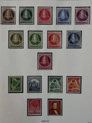 Berlin bis auf Block 1 ** komplett in 2 Lindner Alben #MA002