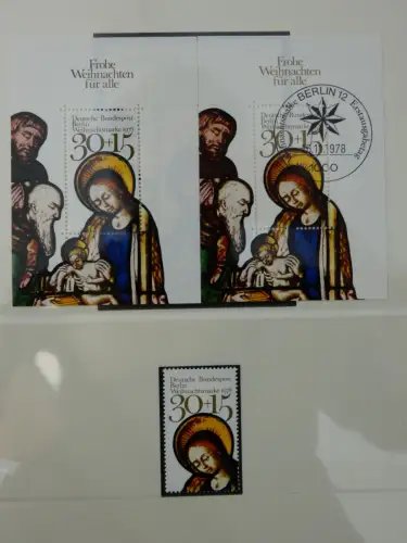 Berlin bis auf Block 1 ** komplett in 2 Lindner Alben #MA002