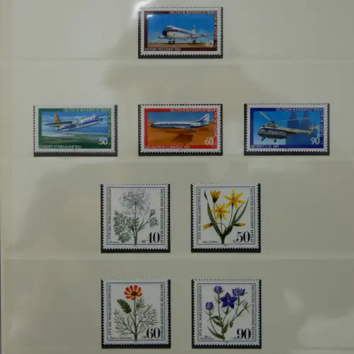 Berlin bis auf Block 1 ** komplett in 2 Lindner Alben #MA002