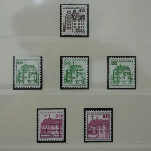 Berlin bis auf Block 1 ** komplett in 2 Lindner Alben #MA002