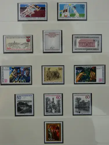 Berlin bis auf Block 1 ** komplett in 2 Lindner Alben #MA002