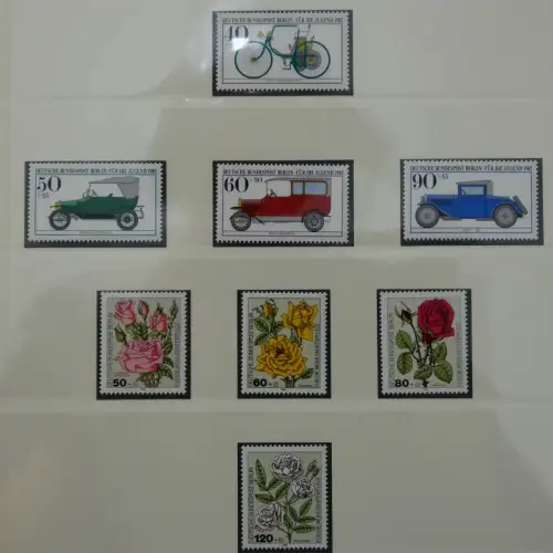 Berlin bis auf Block 1 ** komplett in 2 Lindner Alben #MA002