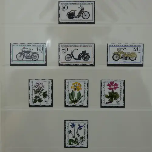 Berlin bis auf Block 1 ** komplett in 2 Lindner Alben #MA002