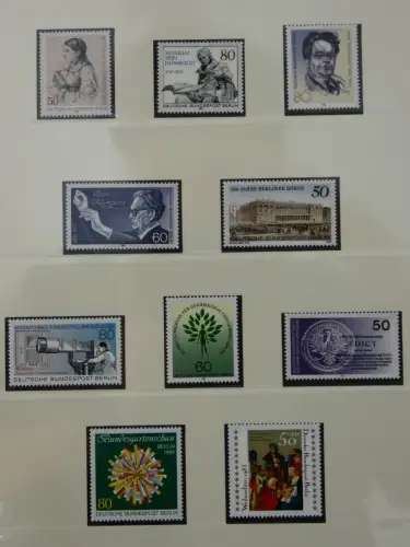 Berlin bis auf Block 1 ** komplett in 2 Lindner Alben #MA002