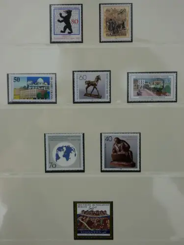 Berlin bis auf Block 1 ** komplett in 2 Lindner Alben #MA002