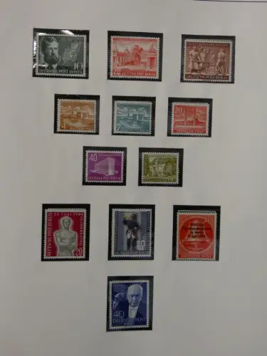 Berlin bis auf Block 1 ** komplett in 2 Lindner Alben #MA002