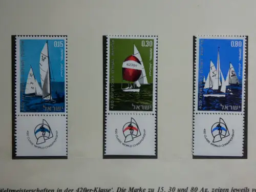 Motiv Schiffe kleine Sammlung im Lindner Binder #MA009