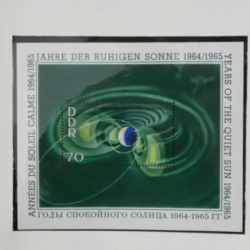 DDR ab Anfängen postfrisch bis 1984 besammelt in 5 Lindner Alben #LZ999
