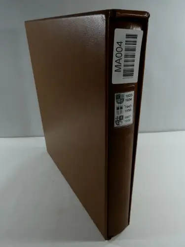 Saarland bis auf Blöcke ** komplett im Lindner Vordruck #MA004