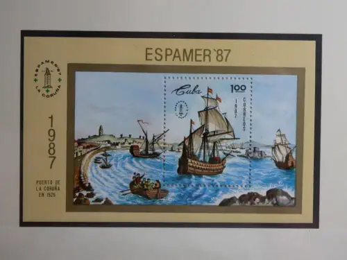Motiv Schiffe kleine Sammlung im Lindner Binder #MA010