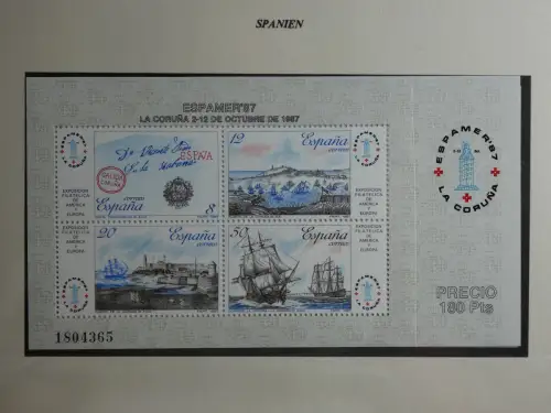 Motiv Schiffe kleine Sammlung im Lindner Binder #MA010