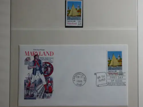 Motiv Schiffe kleine Sammlung im Lindner Binder #MA010