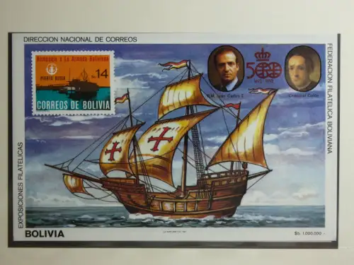 Motiv Schiffe kleine Sammlung im Lindner Binder #MA010