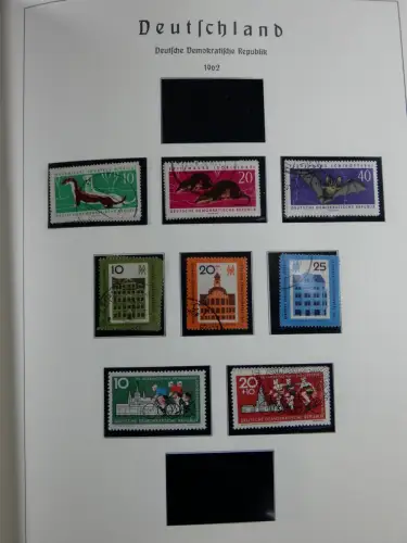 SBZ und DDR mit Anfängen teilbesammelt im Lindner Album #MA015