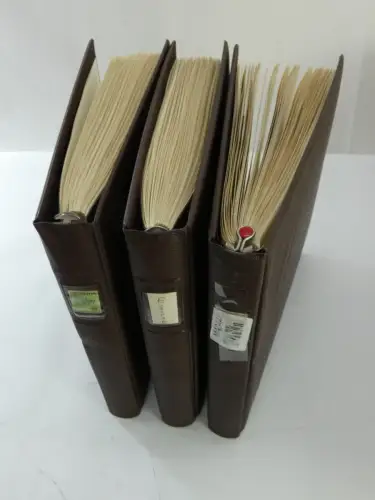 Cept 1956-1975 **/gestempelt oder auf Brief in 3 Lindner Bindern #MA044