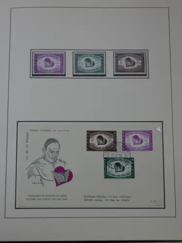 Cept 1956-1975 **/gestempelt oder auf Brief in 3 Lindner Bindern #MA044