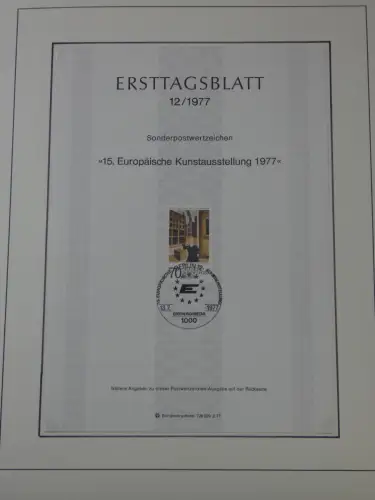 Cept 1956-1975 **/gestempelt oder auf Brief in 3 Lindner Bindern #MA044