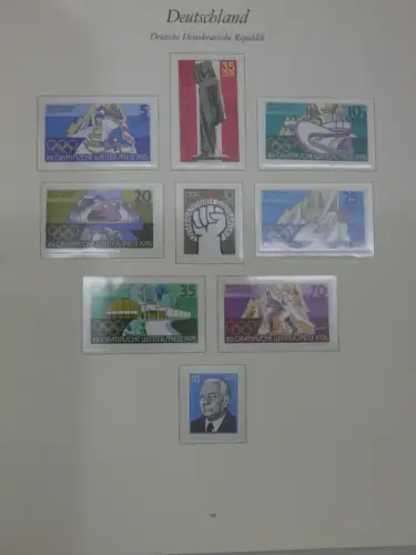 DDR ** komplett und etwas SBZ in 6 Borek Bindern #MA043