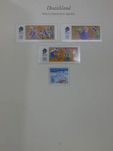 DDR ** komplett und etwas SBZ in 6 Borek Bindern #MA043