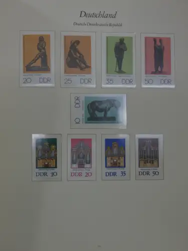 DDR ** komplett und etwas SBZ in 6 Borek Bindern #MA043