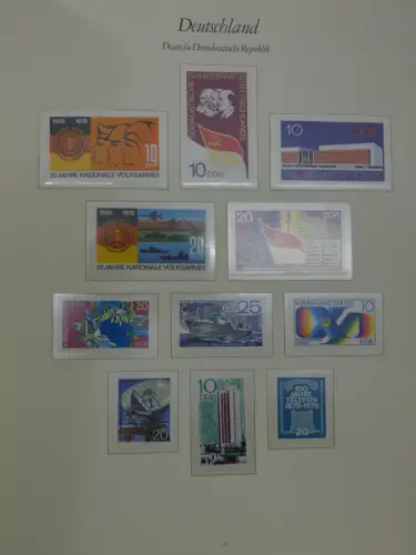 DDR ** komplett und etwas SBZ in 6 Borek Bindern #MA043