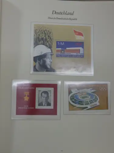 DDR ** komplett und etwas SBZ in 6 Borek Bindern #MA043