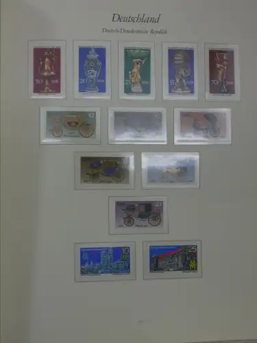 DDR ** komplett und etwas SBZ in 6 Borek Bindern #MA043