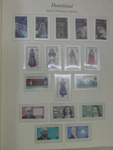 DDR ** komplett und etwas SBZ in 6 Borek Bindern #MA043