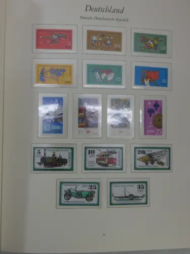 DDR ** komplett und etwas SBZ in 6 Borek Bindern #MA043