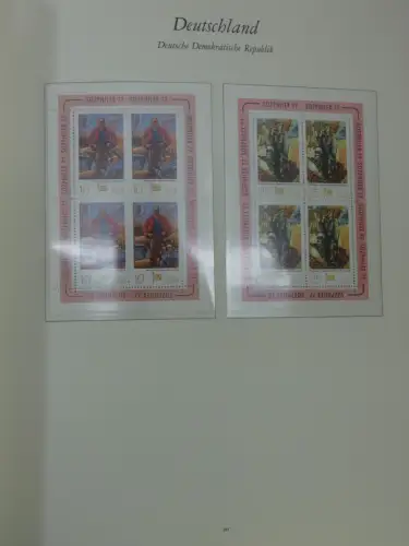 DDR ** komplett und etwas SBZ in 6 Borek Bindern #MA043