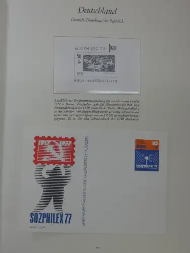 DDR ** komplett und etwas SBZ in 6 Borek Bindern #MA043